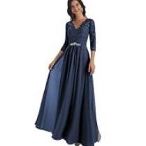New Without Tags**Navy Blue Formal dress 18W